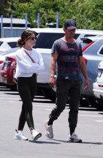 LUCY HALE Out with a Friend in Los Angeles 05/27/2022