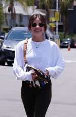 LUCY HALE Out with a Friend in Los Angeles 05/27/2022