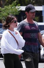 LUCY HALE Out with a Friend in Los Angeles 05/27/2022