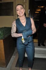 LUCY SPRAGGAN Arrives at Diva Magazine Awards in London 04/29/2022