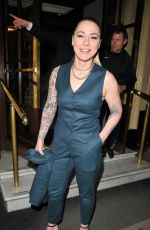LUCY SPRAGGAN Arrives at Diva Magazine Awards in London 04/29/2022