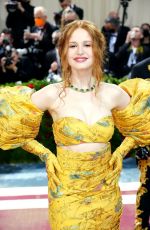 MADELAINE PETSCH at Met Gala Celebrating In America: An Anthology of Fashion in New York 05/02/2022