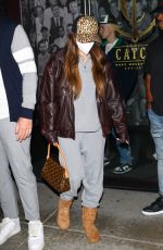 MADISON BEER Leaves Catch LA in West Hollywood 05/17/2022
