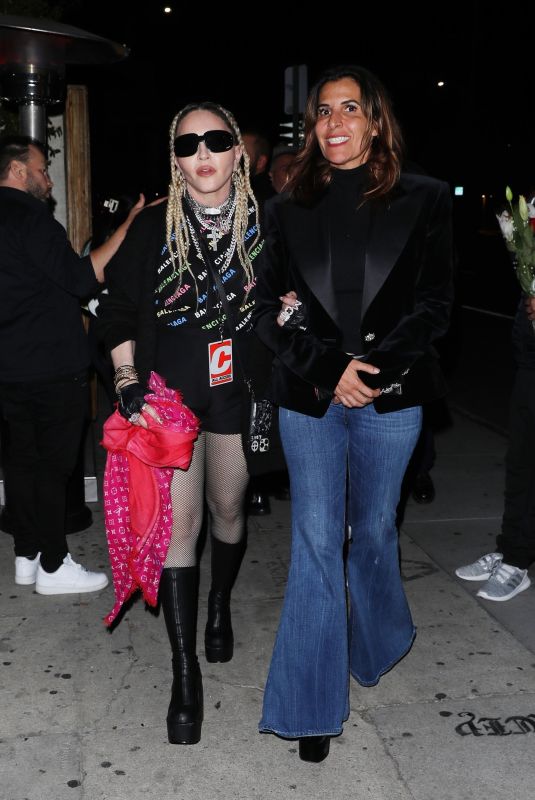 MADONNA Arrives at Nice Guy in West Hollywood 05/04/2022