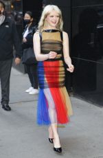 MAISIE WILLIAMS Leaves Good Morning America in New York 05/18/2022