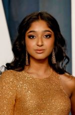 MAITREYI RAMAKRISHNAN at Vanity Fair Oscar Party in Beverly Hills 03/27/2022