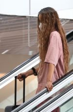 MALIA OBAMA at LAX Airport in Los Angeles 05/02/2022