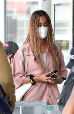 MALIA OBAMA at LAX Airport in Los Angeles 05/02/2022