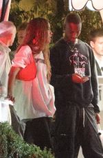 MALIA OBAMA Out for Dinner at San Vicente Bungalows in Los Angeles 05/09/2022