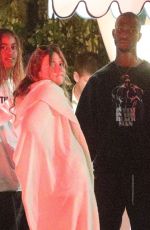 MALIA OBAMA Out for Dinner at San Vicente Bungalows in Los Angeles 05/09/2022