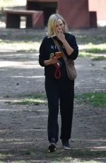 MALIN AKERMAN Out at a Park in Los Feliz 05/04/2022