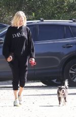 MALIN AKERMAN Out with Her Dog in Los Angeles 05/06/2022