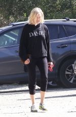 MALIN AKERMAN Out with Her Dog in Los Angeles 05/06/2022