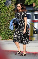 MANDY MOORE Leaves a Hair Salon in Beverly Hills 05/04/2022
