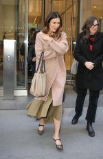 MANDY MOORE Leaves Sirius Radio Studio in New York 05/09/2022