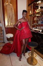 MARIA BORGES at Le Majestic Hotel in Cannes 05/28/2022