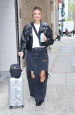 MARIA MENOUNOS Heading to Live with Kelly & Ryan in New York 05/11/2022