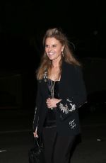 MARIA SHRIVER Leaves Nerano in Beverly Hills 05/24/2022