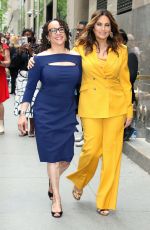 MARISKA HARGITAY Arrives at NBCUniversal Upfronts in New York 05/16/2022