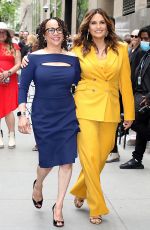 MARISKA HARGITAY Arrives at NBCUniversal Upfronts in New York 05/16/2022