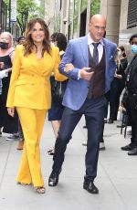 MARISKA HARGITAY Arrives at NBCUniversal Upfronts in New York 05/16/2022