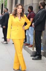MARISKA HARGITAY Arrives at NBCUniversal Upfronts in New York 05/16/2022