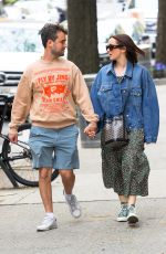 MAUDE APATOW and Sam Koppelman Out in New York 05/01/2022