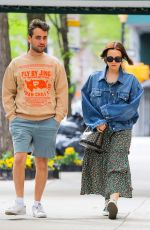 MAUDE APATOW and Sam Koppelman Out in New York 05/01/2022