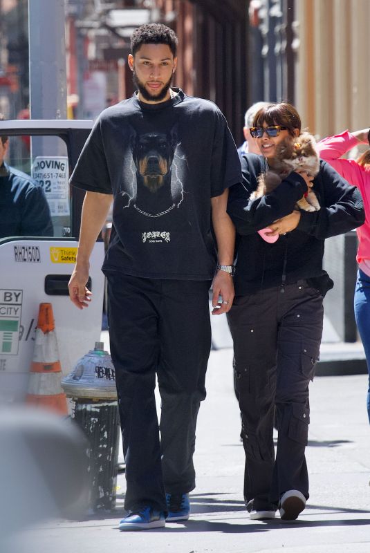 MAYA JAMA and Ben Simmons Out in New York 04/30/2022