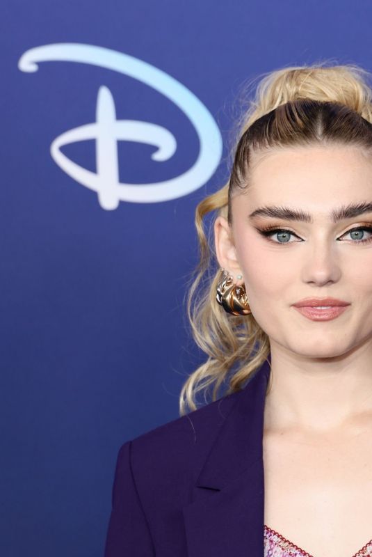 MEG DONNELLY at ABC Disney Upfront in New York 05/17/2022