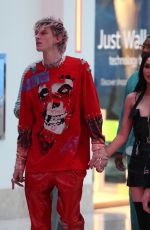 MEGAN FOX and Machine Gun Kelly Arrives at a Nightclub in Las Vegas 05/13/2022