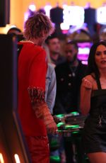 MEGAN FOX and Machine Gun Kelly Arrives at a Nightclub in Las Vegas 05/13/2022