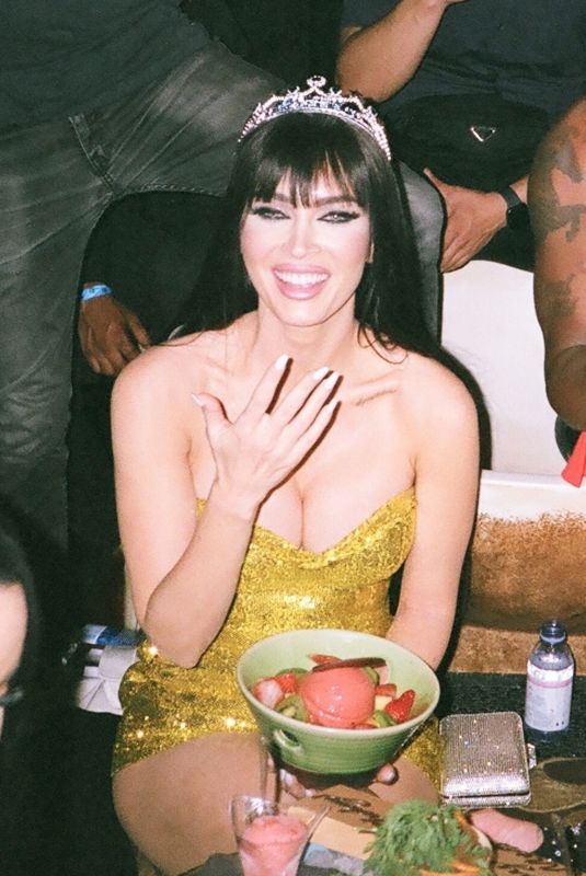 MEGAN FOX Celebrates Her 36th Birthday in Las Vegas 05/16/2022