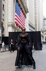 MEGAN THEE STALLION Arrives at Balenciaga Spring 23 Show in New York 05/22/2022