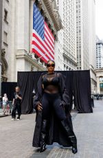MEGAN THEE STALLION Arrives at Balenciaga Spring 23 Show in New York 05/22/2022