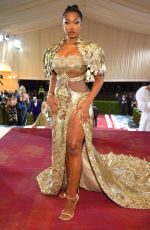 MEGAN THEE STALLION at Met Gala Celebrating In America: An Anthology of Fashion in New York 05/02/2022