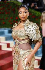 MEGAN THEE STALLION at Met Gala Celebrating In America: An Anthology of Fashion in New York 05/02/2022