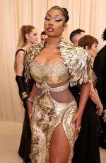 MEGAN THEE STALLION at Met Gala Celebrating In America: An Anthology of Fashion in New York 05/02/2022