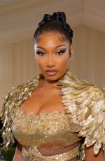 MEGAN THEE STALLION at Met Gala Celebrating In America: An Anthology of Fashion in New York 05/02/2022