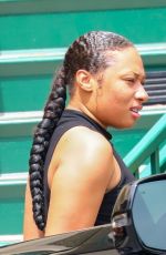MEGAN THEE STALLION Leaves Yoga Class in Los Angeles 05/28/2022