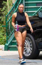 MEGAN THEE STALLION Leaves Yoga Class in Los Angeles 05/28/2022