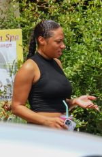 MEGAN THEE STALLION Leaves Yoga Class in Los Angeles 05/28/2022