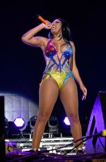 MEGAN THEE STALLION Performs at Beale Street Music Festival at Liberty Park in Memphis 04/30/2022