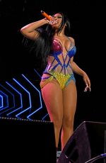 MEGAN THEE STALLION Performs at Beale Street Music Festival at Liberty Park in Memphis 04/30/2022