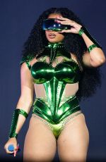 MEGAN THEE STALLION Performs at Coachella in Indio 04/23/2022