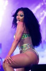 MEGAN THEE STALLION Performs at Coachella in Indio 04/23/2022