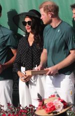 MEGHAN MARKLE and Prince Harry at Santa Barbara Polo Club 05/22/2022