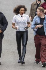 MELANIE BROWN Arrives at The Games TVV Show at Crystal Palace Athletics Ground in London 05/08/2022
