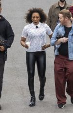 MELANIE BROWN Arrives at The Games TVV Show at Crystal Palace Athletics Ground in London 05/08/2022