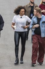 MELANIE BROWN Arrives at The Games TVV Show at Crystal Palace Athletics Ground in London 05/08/2022